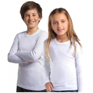 Likeshop - Camiseta Unisex Manga Larga Algodón Juvenil Niños Colores 072