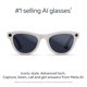 thumbnail image 2 of Gafas de sol inteligentes Meta Ray‑Ban Skyler gris tizón con IA, 2 of 8