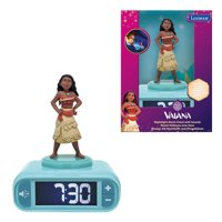 Reloj Despertador Con Luz Nocturna Lexibook Moana Con Sonidos Y Melodías
