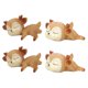 thumbnail image 3 of 4x Adornos De Cervatillo Decoración De Animales De Silicona 2x Style04 Y 2x Style05, 3 of 5