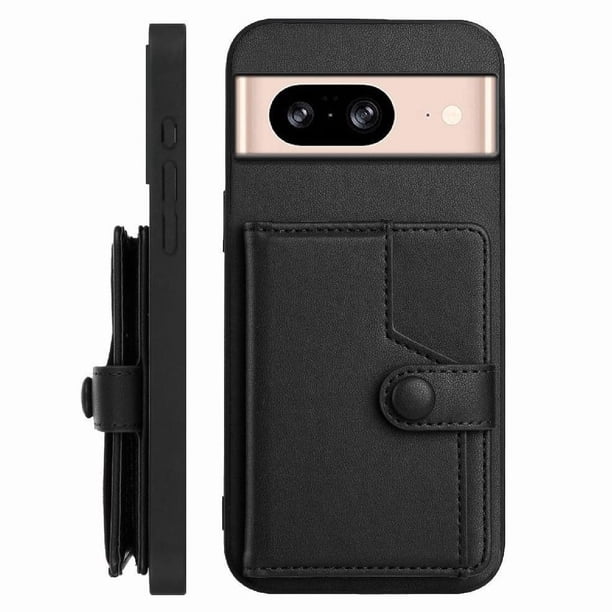 FOXDOCK Funda para Google PIXEL 8 con Bloqueo RFID - Diseño Elegante con Cierre de Botón