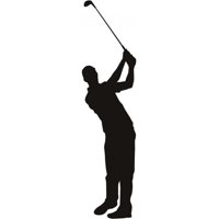 Rienda Libre Graphics - Decomural Golf Swing Player Tournament Ws-15353
