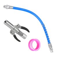 Magideal - Acoplador De Boquilla De Grasa Acoplador De Alta Resistencia, Mango Manual Doble, Boquilla De Grasa De Alta Presión De Liberación Rápida Para Piezas