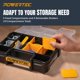 thumbnail image 3 of Organizador de piezas pequeñas y caja de herramientas POWERTEC 72117 con 10 compartimentos, 3 of 7