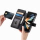 thumbnail image 3 of Funda Billetera Magnética para Samsung Galaxy Z Fold 4 Soporte Tarjetas Desmontable Negro, 3 of 6