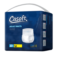 Casoft - Pañales Adulto Pants Alta Absorción Calzon Uso Cotidiano 10Und Talla M