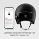thumbnail image 4 of Casco Sena Surge Mesh Abierto XL Blanco/Negro, 4 of 4