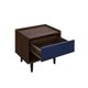thumbnail image 5 of Buró Manhattan Comfort Duane con diseño acanalado azul marino, 5 of 7