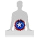 thumbnail image 2 of Accesorio para fiestas Beistle Patriotic Fan-Burst (rojo, blanco, azul), 2 of 2