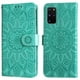 thumbnail image 1 of Funda tipo cartera FOXDOCK para Samsung Galaxy S20 Plus , diseño girasol en relieve, cuero PU, cierre magnético, soporte y tarjetero, 1 of 5