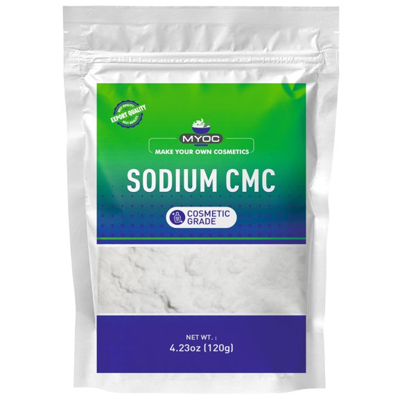 Polvo de CMC de Sodio MYOC 120 g, espesante de grado cosmético