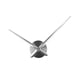 thumbnail image 1 of Reloj Movimiento Reloj Accesorios Eje Largo Para Oficina Cocina Dormitorio Plata, 1 of 3