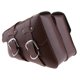 thumbnail image 3 of bolso de lado de la motocicleta universal bolsas de sillín tenedor bolsa de herramientas bolsa de almacenamiento de equipaje marrón, 3 of 5