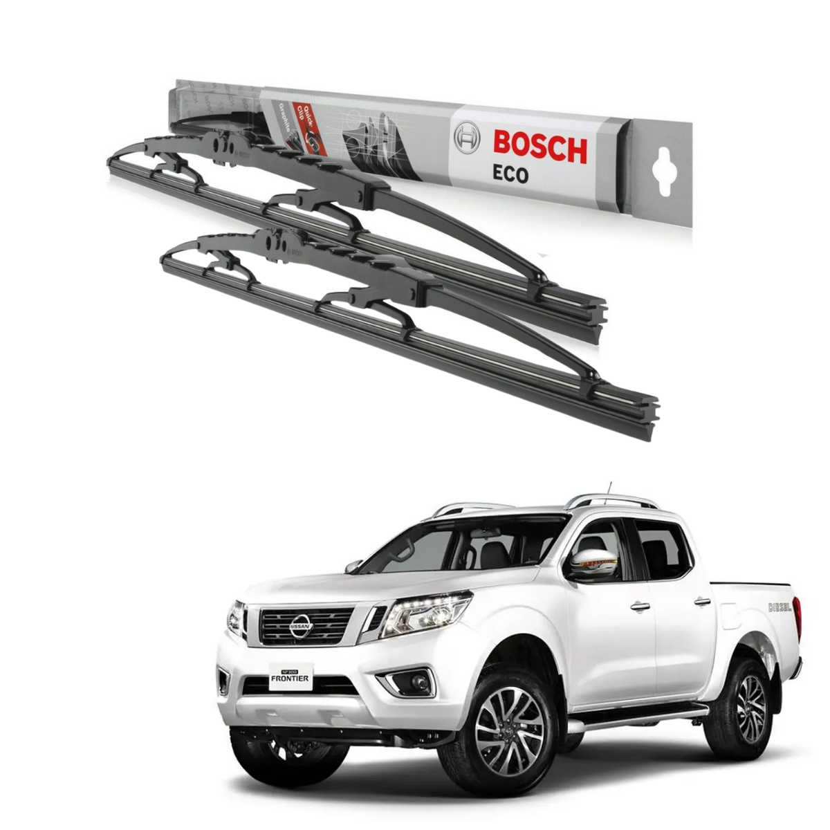 Plumillas Bosch Eco Para Nissan Np300 2015-2021