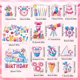 thumbnail image 2 of Imán decorativo Lebsitey multicolor – paquete de 16 unidades, 2 of 7