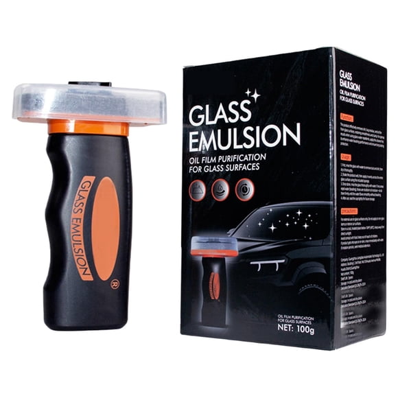 Limpiador de parabrisas para auto XFYVIKR, emulsión para vidrio 100 ml con cepillo