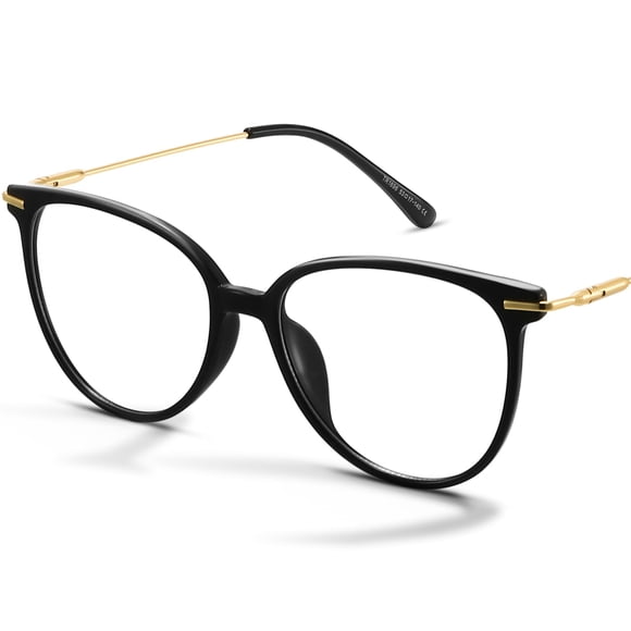 Gafas Gaoye Fashion con montura redonda en forma de ojo de gato que bloquean la luz azul