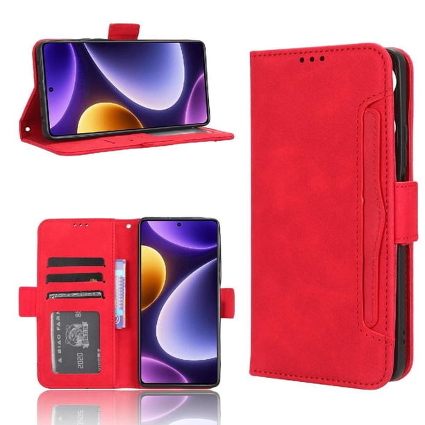 Funda Tipo Billetera FOXDOCK para Xiaomi Poco F5 5G – Tapa Flip con Tarjetero
