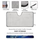 thumbnail image 3 of Gianluigi Donnarumma Parasol para Parabrisas Delantero Protector Plegable, Visera Solar para Auto Bloquea Rayos UV Mantiene tu Vehículo Fresco 140cm*76cm, 3 of 6