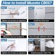 thumbnail image 5 of [Hardware] Kit de barandillas invisibles Muzata Swageless, 20 pares, 5 of 6