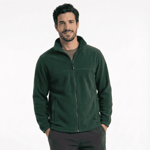 Micropolar Térmico Hombre Practical Line Trabajo Invierno - Verde Pino Talla XL