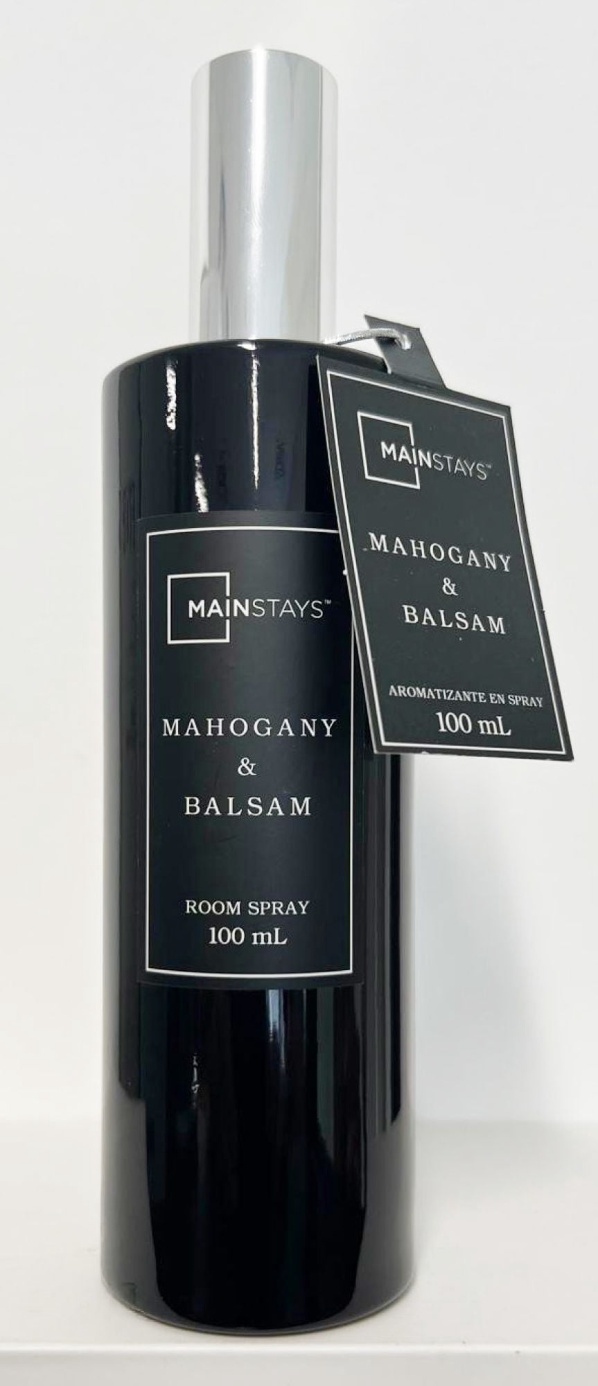 Aromatizante En Spray 100 Ml Mahogany & Balsam Mainstays