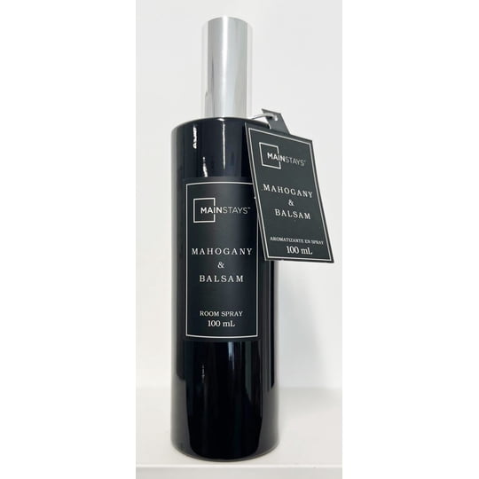 Aromatizante En Spray 100 Ml Mahogany & Balsam Mainstays