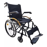 Silla De Ruedas Plegable Aluminio Apoyabrazos Abatibles Oneder