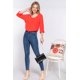 thumbnail image 3 of Blusa Plisada con Vuelta 3/4, 3 of 5
