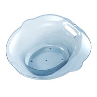 Ioensy - Lavabo De Baño De Asiento Para Inodoro, Área De Asiento Más Amplia, Baño De Cadera Para Ancianos, Mujeres, Hombres, Azul