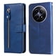 thumbnail image 1 of Funda con Cremallera para Realme 12 5G, Carcasa Cartera de Cuero PU con Soporte y Tarjetero, 1 of 6