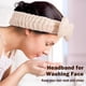 thumbnail image 2 of Diadema de spa, paquete de 4 bandas para el cabello con lazo para lavarse la cara, maquillaje facial, yoga, ducha, banda para la cabeza de vellón coral suave para mujeres y niñas, 2 of 7