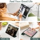 thumbnail image 4 of Funda para iPad Pro de 11 pulgadas (2022 (4.ª generación), 2021 (3.ª generación) y 2020 (2.ª generación) con portalápices, funda inteligente para iPad [compatible con Touch ID y activación/suspensión, 4 of 5