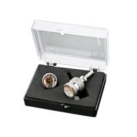 Magideal - 2 Uds Tornillos De Ajuste De Cuello De Saxofón Alto Cuello Tenor Piezas De Reparación De Saxofón Soprano Mejorar El Accesorio De Voz Acero Resistente 4 Mm