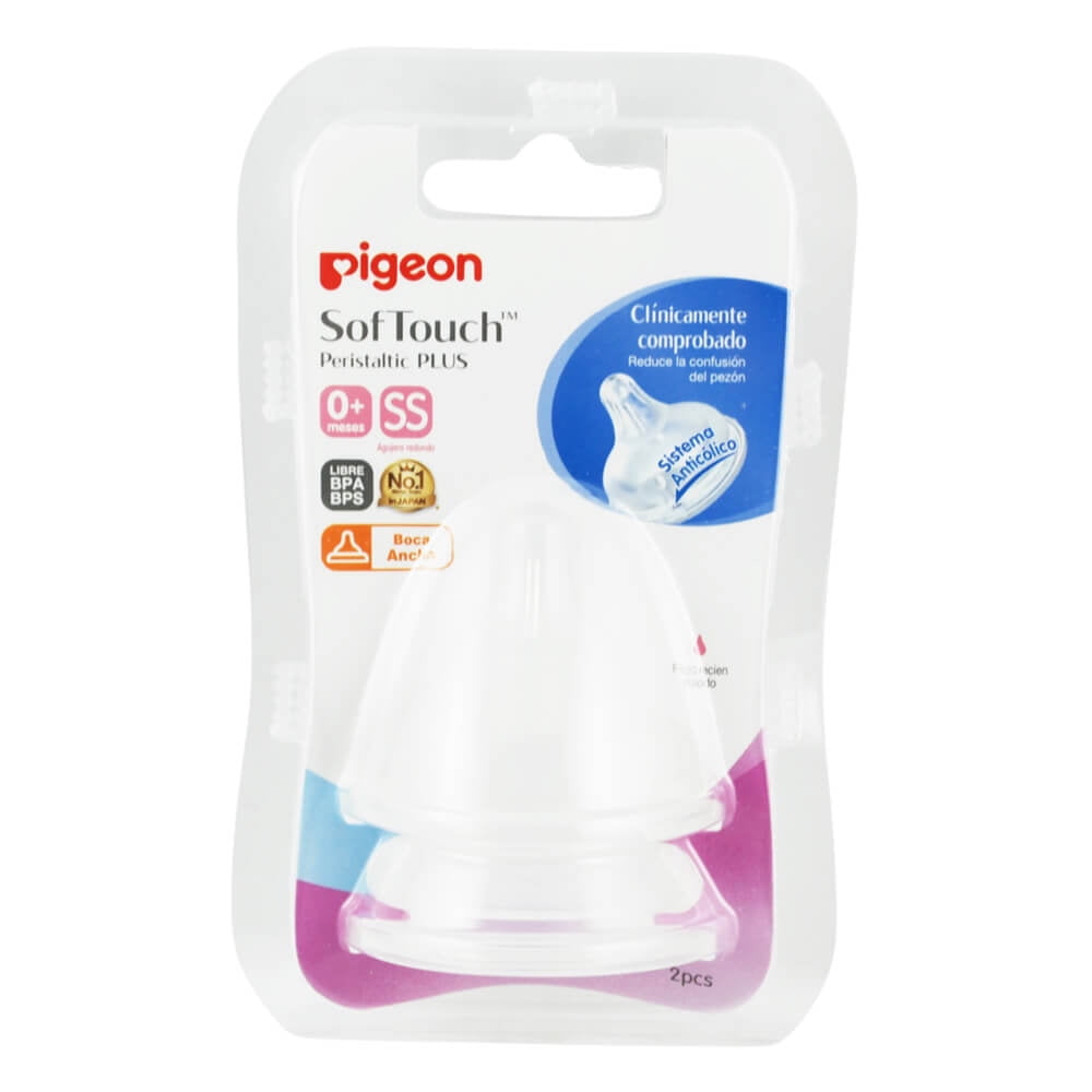 Pigeon - Chupete Repuesto Talla Ss 2 Un. Softouch