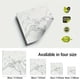 thumbnail image 4 of 12pcs White Wallpaper, Marble Ripple Pattern, Crystal Thickened Tile Stickers, Moistureproof, Waterproof, Scratchproof, Self-Adhesive, Removable Wallpaper, For Home Decoration Wall Stickers, 4 of 4