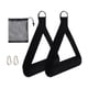 thumbnail image 3 of 2 Asas De Ejercicio Antideslizantes Para Máquina De Cable, Equipo De Fitness Desplegable, Color Negro, 3 of 5