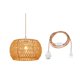thumbnail image 2 of Aplique Pared Madera Nativa Fibra 30CM Diametro, 2 of 2