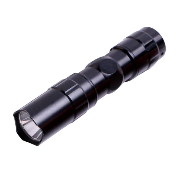 Mini Linterna LED Antorcha Brillante De Mano Para Emergencia Al Aire Libre Garaje Negro
