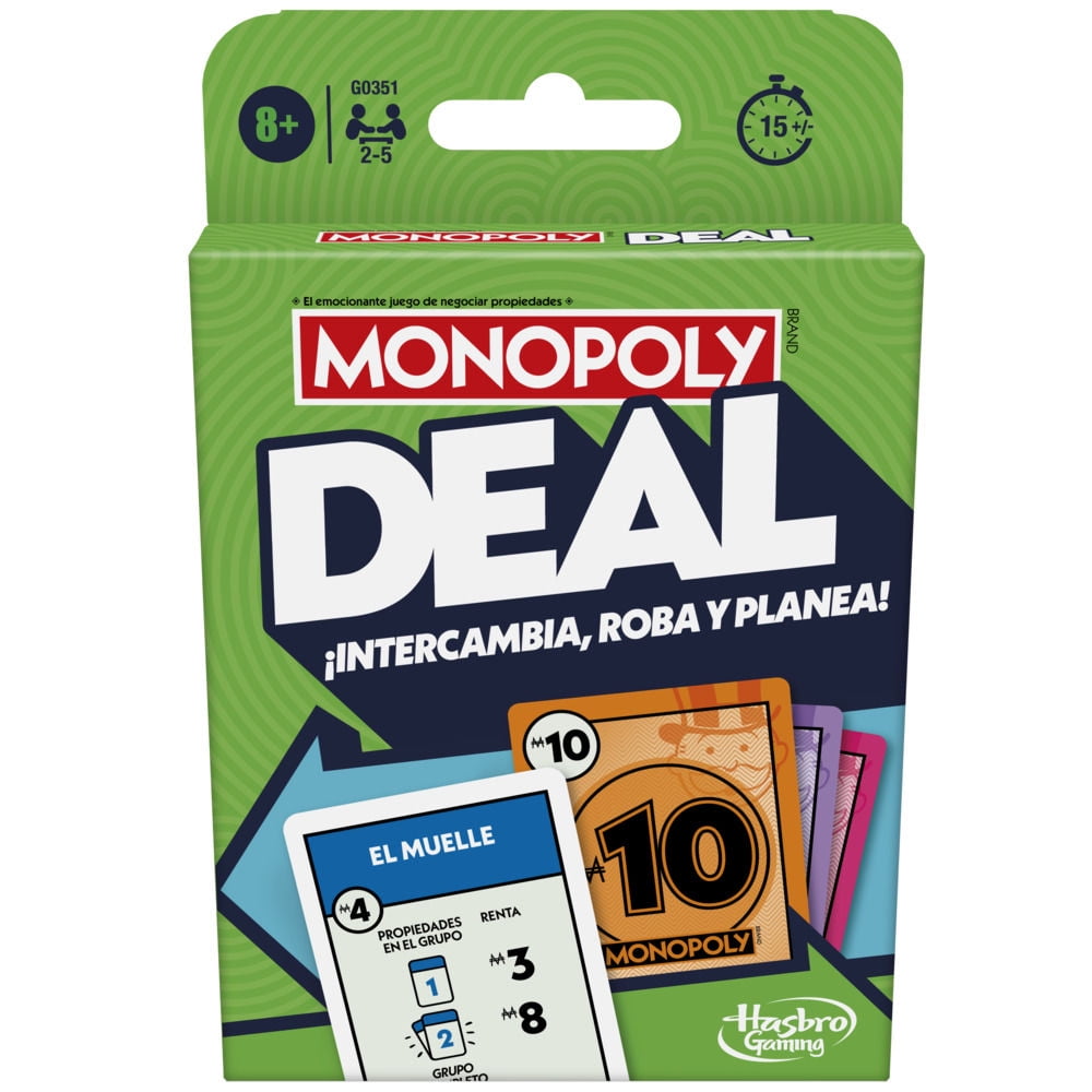 Hasbro Gaming - Juego De Mesa Monopoly Deal