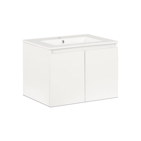 Vanitorio Mónaco Melamina 2 Puertas Blanco