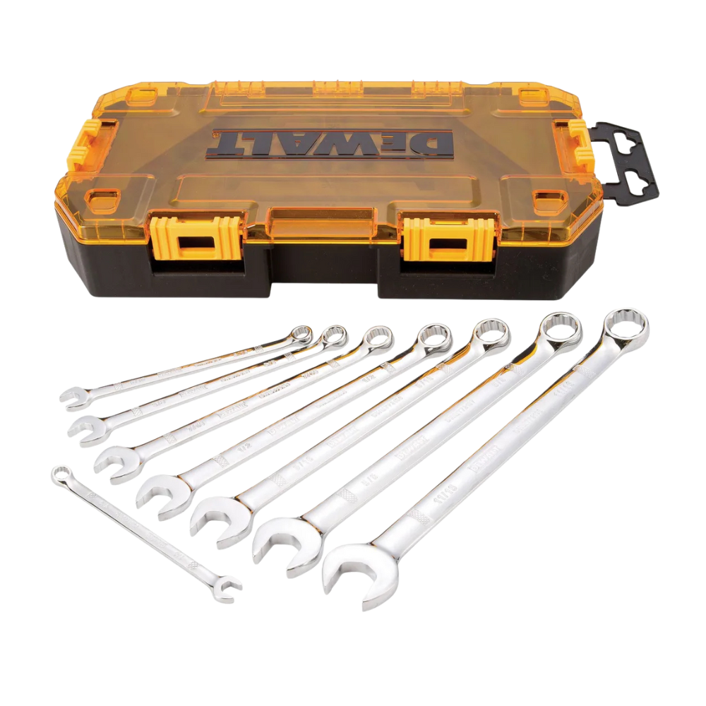 Juego De 8 Llaves Combinadas Estandar Sae Dewalt Dwmt73809