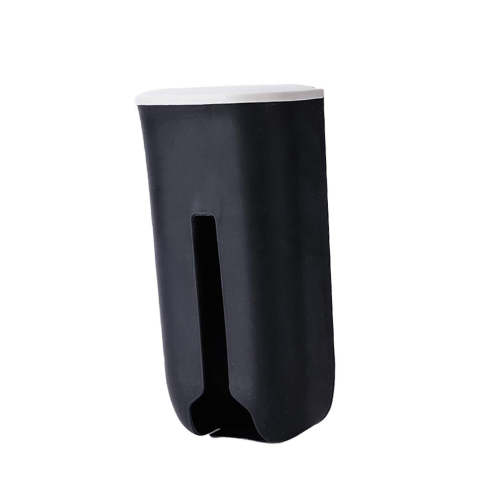 Bothyi - Caja De Almacenamiento Para Bragas, Dispensador De Bolsas De Basura, Versátil Con Tapa Abierta, Sin Perforaciones, Color Negro