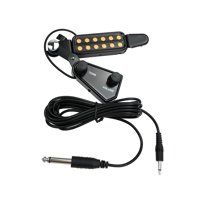Magideal - Pastilla De Guitarra Con Control De Volumen Clip Eléctrico En Accesorios Preamplificador Amplificador De Sonido Para Guitarra Acústica Guitarra De