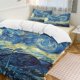 thumbnail image 1 of Oil Painting Style 3-Piece Twin Bed Set - Includes 1 Single Comforter And 2 Pillowcases Bedding - Fade Resistant Microfiber - Oil Painting Style, 1 of 4