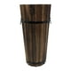 thumbnail image 3 of Macetero De Madera Tipo Barril Alargado Jardin Terraza L, 3 of 7