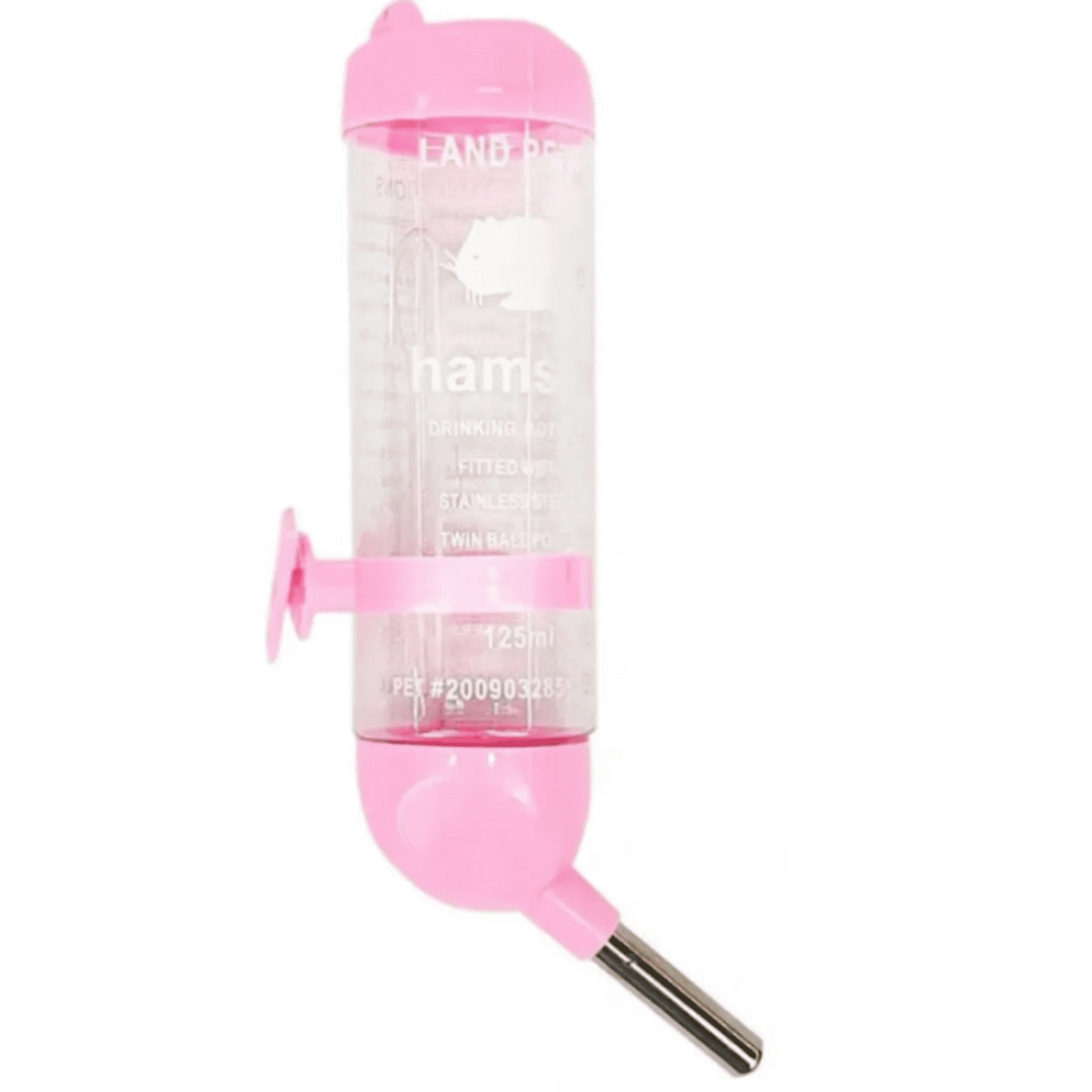 Genérico - Botella De Agua Para Hámster Dispensador Rosa