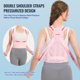 thumbnail image 3 of Corrector de postura para espalda Fit Geno para mujer (tamaño mediano), 3 of 6