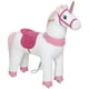 thumbnail image 1 of Caballo de montar unicornio Qaba 96 cm blanco 4‑7 años, 1 of 9
