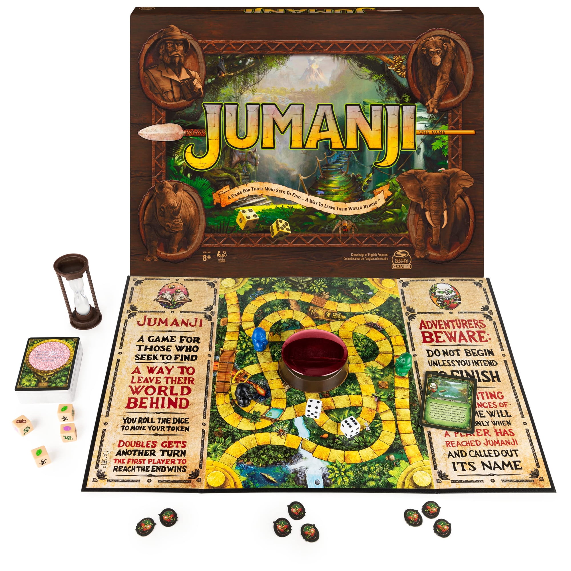 Juego De Mesa Spin Master Jumanji The Game Familiar